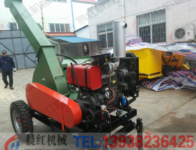大型移動式木材削片機(jī)